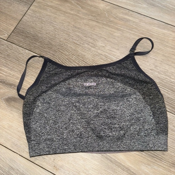 Gymshark grey and pink flex  adjustable sports bra - Picture 2 of 3